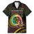 Personalised Vanuatu Family Matching Mermaid Dress and Hawaiian Shirt Yumi 44 Hapi Independens Dei - Black Version