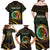 Personalised Vanuatu Family Matching Off Shoulder Maxi Dress and Hawaiian Shirt Yumi 44 Hapi Independens Dei - Black Version