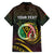Personalised Vanuatu Hawaiian Shirt Yumi 45th Hapi Independens Dei - Black Version LT14