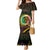 Personalised Vanuatu Mermaid Dress Yumi 44 Hapi Independens Dei - Black Version