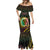 Personalised Vanuatu Mermaid Dress Yumi 44 Hapi Independens Dei - Black Version