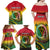 Personalised Vanuatu Family Matching Off Shoulder Maxi Dress and Hawaiian Shirt Yumi 44 Hapi Independens Dei - Reggae Version