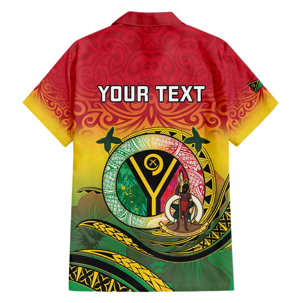 Personalised Vanuatu Hawaiian Shirt Yumi 45th Hapi Independens Dei - Reggae Version LT14 - Polynesian Pride