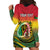 Personalised Vanuatu Hoodie Dress Yumi 44 Hapi Independens Dei - Reggae Version