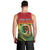 Personalised Vanuatu Men Tank Top Yumi 44 Hapi Independens Dei - Reggae Version