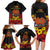 Papua New Guinea Independence Day Family Matching Long Sleeve Bodycon Dress and Hawaiian Shirt PNG Bird of Paradise 49th Anniversary