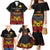 Papua New Guinea Independence Day Family Matching Mermaid Dress and Hawaiian Shirt PNG Bird of Paradise 49th Anniversary