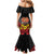 Papua New Guinea Independence Day Family Matching Mermaid Dress and Hawaiian Shirt PNG Bird of Paradise 50th Anniversary LT14