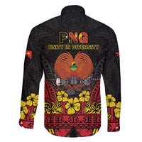 Papua New Guinea Independence Day Family Matching Tank Maxi Dress and Hawaiian Shirt PNG Bird of Paradise 50th Anniversary LT14