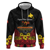 Papua New Guinea Independence Day Hoodie PNG Bird of Paradise 50th Anniversary LT14