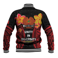 Papua New Guinea Independence Day Baseball Jacket PNG Since 1975 LT14 - Polynesian Pride
