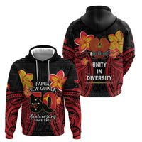 Papua New Guinea Independence Day Hoodie PNG Since 1975 LT14 - Polynesian Pride