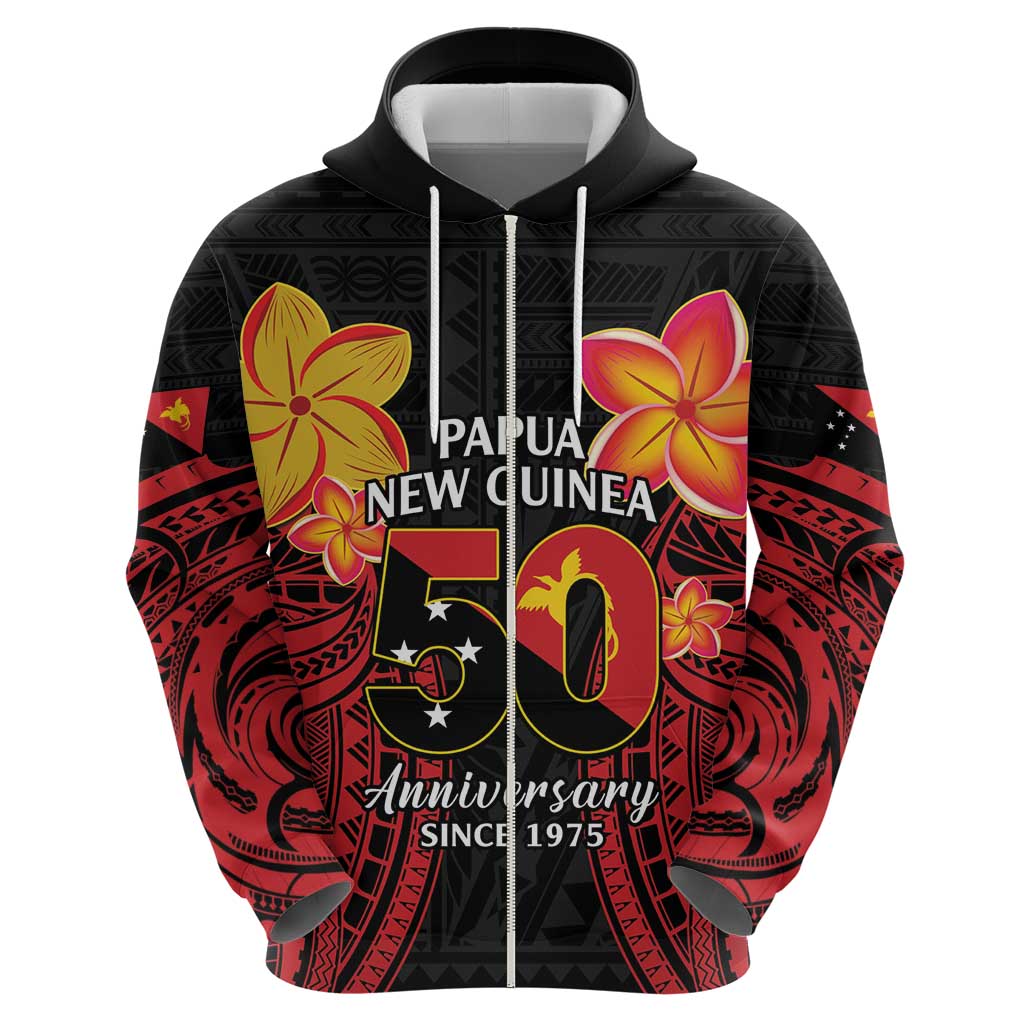 Papua New Guinea Independence Day Hoodie PNG Since 1975 LT14 - Polynesian Pride
