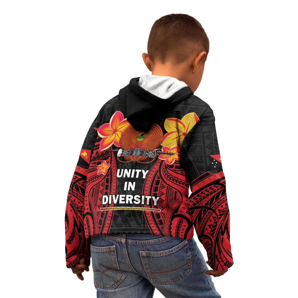 Papua New Guinea Independence Day Kid Hoodie PNG Since 1975 LT14