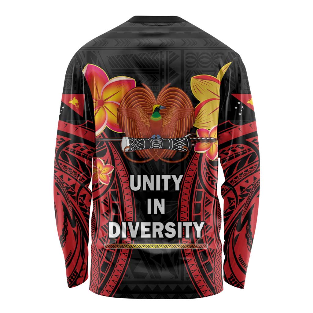 Papua New Guinea Independence Day Long Sleeve Shirt PNG Since 1975 LT14