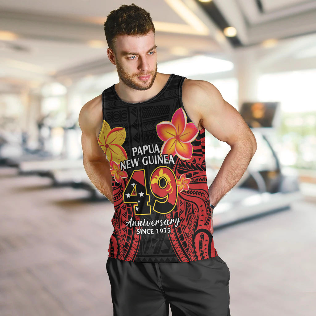 Papua New Guinea Independence Day Men Tank Top PNG Since 1975