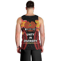 Papua New Guinea Independence Day Men Tank Top PNG Since 1975 LT14 - Polynesian Pride