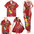 Personalised Tonga Independence Day Family Matching Tank Maxi Dress and Hawaiian Shirt Happy 54th Independence Anniversary Ngatu Pattern