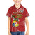 Personalised Tonga Independence Day Kid Hawaiian Shirt Happy 54th Independence Anniversary Ngatu Pattern