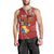 Personalised Tonga Independence Day Men Tank Top Happy 54th Independence Anniversary Ngatu Pattern