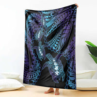 Polynesia Sea Turtle Day Blanket Tribal Honu Plumeria Polynesian Pattern LT14 - Polynesian Pride