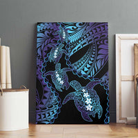 Polynesia Sea Turtle Day Canvas Wall Art Tribal Honu Plumeria Polynesian Pattern LT14 - Polynesian Pride