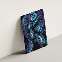 Polynesia Sea Turtle Day Canvas Wall Art Tribal Honu Plumeria Polynesian Pattern LT14 - Polynesian Pride