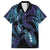 Polynesia Sea Turtle Day Family Matching Off Shoulder Maxi Dress and Hawaiian Shirt Tribal Honu Plumeria Polynesian Pattern