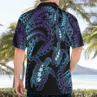 Polynesia Sea Turtle Day Hawaiian Shirt Tribal Honu Plumeria Polynesian Pattern LT14 - Polynesian Pride
