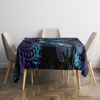 Polynesia Sea Turtle Day Tablecloth Tribal Honu Plumeria Polynesian Pattern LT14 - Polynesian Pride