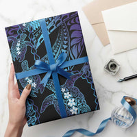 Polynesia Sea Turtle Day Wrapping Paper Tribal Honu Plumeria Polynesian Pattern LT14 - Polynesian Pride