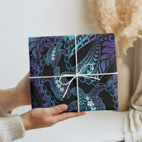 Polynesia Sea Turtle Day Wrapping Paper Tribal Honu Plumeria Polynesian Pattern LT14 - Polynesian Pride