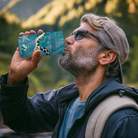 World Sea Turtle Day Polynesia 4 in 1 Can Cooler Tumbler Go With The Flow LT14 - Polynesian Pride