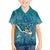 World Sea Turtle Day Polynesia Family Matching Off Shoulder Maxi Dress and Hawaiian Shirt Go With The Flow