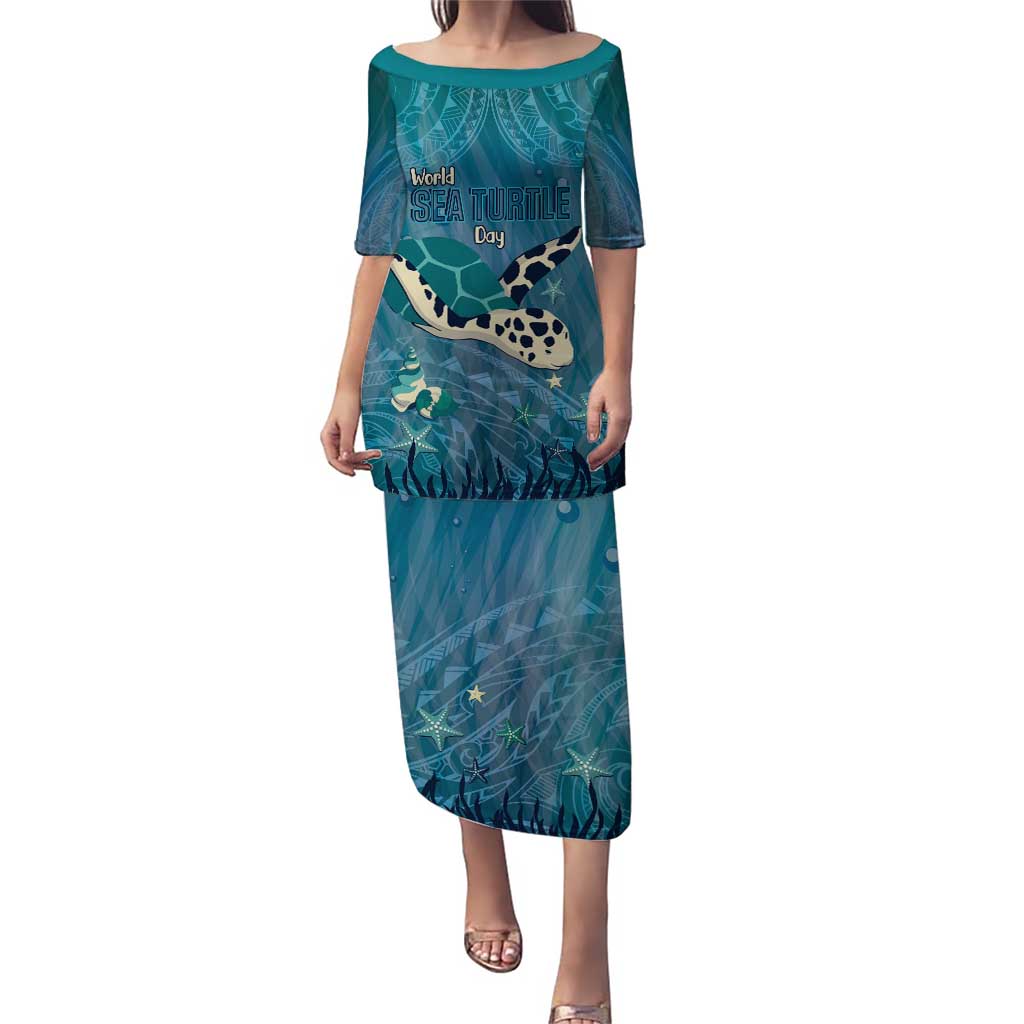 World Sea Turtle Day Polynesia Puletasi Go With The Flow