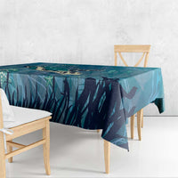 World Sea Turtle Day Polynesia Tablecloth Go With The Flow LT14 - Polynesian Pride