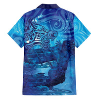 Kuri New Zealand Matariki Family Matching Puletasi and Hawaiian Shirt Aotearoa Dog Waka Maori New Year Galaxy Vibes