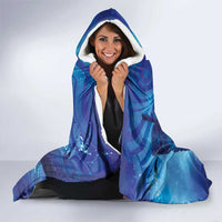 Kuri New Zealand Matariki Hooded Blanket Aotearoa Dog Waka Maori New Year Galaxy Vibes