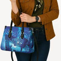 Kuri New Zealand Matariki Leather Bag Aotearoa Dog Waka Maori New Year Galaxy Vibes