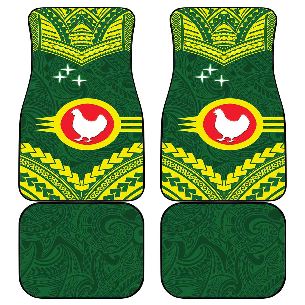 Manu'a Flag Day Car Mats Polynesian Pattern National Color Proud LT14 - Polynesian Pride