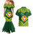 Manu'a Flag Day Couples Matching Mermaid Dress and Hawaiian Shirt Polynesian Pattern National Color Proud