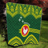 Manu'a Flag Day Quilt Polynesian Pattern National Color Proud