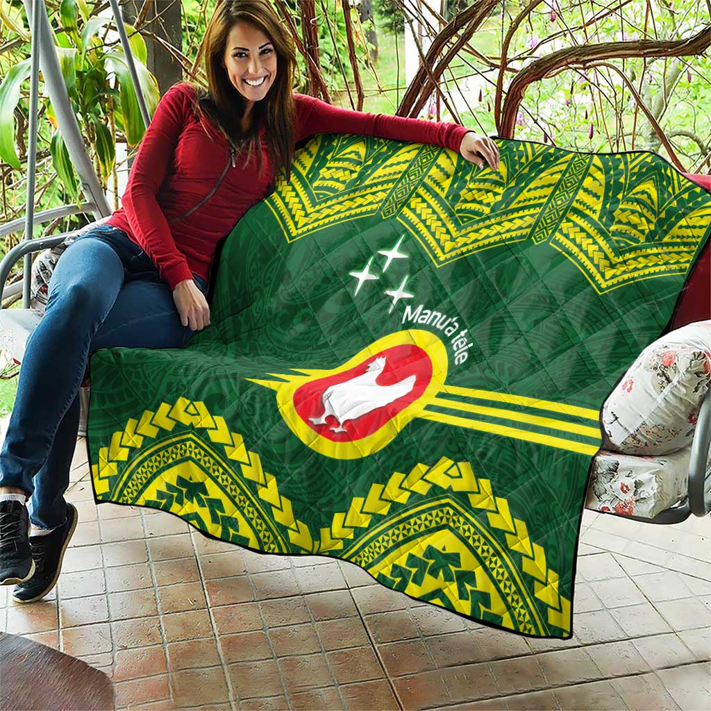 Manu'a Flag Day Quilt Polynesian Pattern National Color Proud