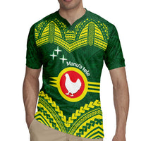Manu'a Flag Day Rugby Jersey Polynesian Pattern National Color Proud LT14 - Polynesian Pride