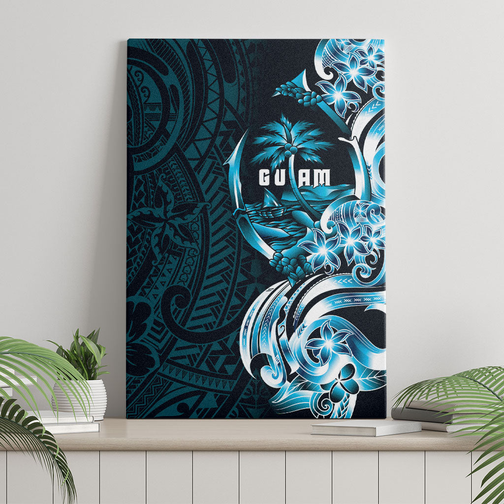 Asut Guam Chamorro Canvas Wall Art Guahan Seal Tattoo LT14 - Polynesian Pride