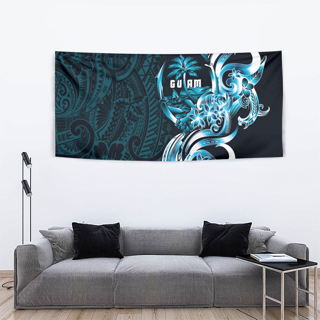 Asut Guam Chamorro Tapestry Guahan Seal Tattoo LT14 - Polynesian Pride