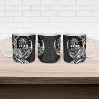 Attelong Guam Chamorro Ceramic Mug Guahan Seal Tattoo LT14 - Polynesian Pride