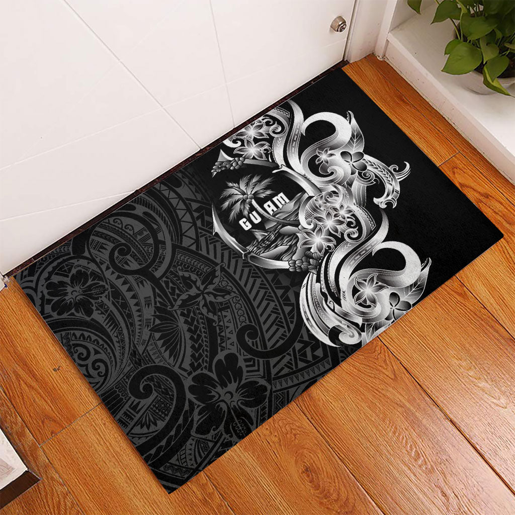 Attelong Guam Chamorro Rubber Doormat Guahan Seal Tattoo LT14 - Polynesian Pride