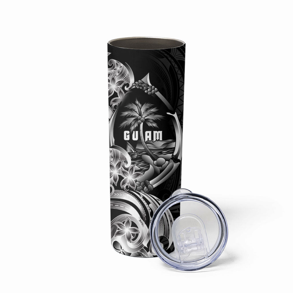 Attelong Guam Chamorro Skinny Tumbler Guahan Seal Tattoo LT14 - Polynesian Pride