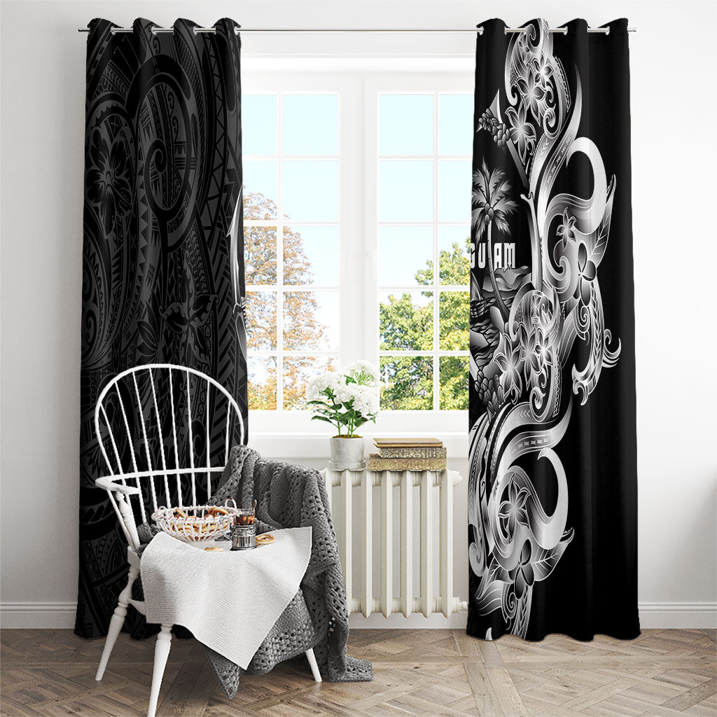Attelong Guam Chamorro Window Curtain Guahan Seal Tattoo LT14 - Polynesian Pride